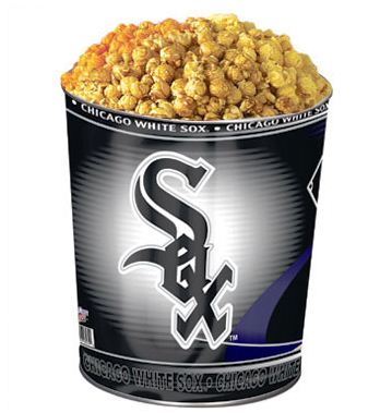 Chicago White Sox 3-Flavor Popcorn Tin
