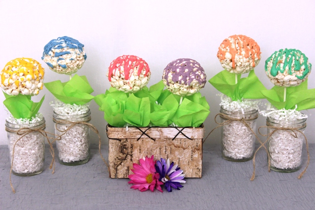 Spring Is in Bloom! Celebrate With DIY Popcorn Flowers